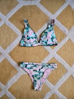 Esprit Bikini 70B XS 34 rosa grün tropical Palmenblätter Niedersachsen - Moormerland Vorschau