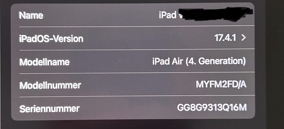 iPad Air 4 Generation 64GB WiFi in Malchow