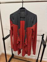 S - M Cardigan Jacke Oberteil rot grau gestreift Neustadt - Gartenstadt Süd Vorschau