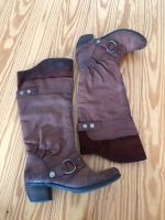 Lederstiefel used Look Gr. 39 sehr hoher NP! Farbe Rost Schleswig-Holstein - Ahrensburg Vorschau