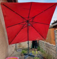 Schirm Sonnenschirm Ampelschirm mit Fuß Niedersachsen - Lindhorst Vorschau