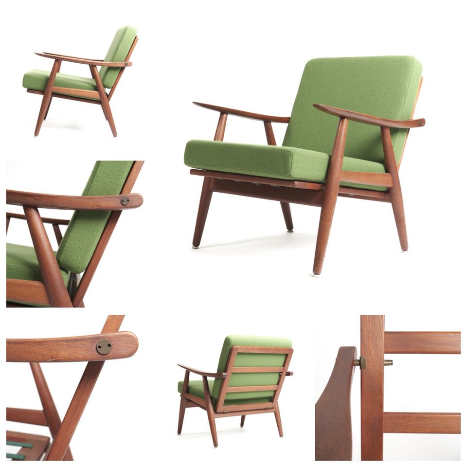 ✓ Wunschfarbe & Stoff | Ole Wanscher Senator Sessel easy Chair Teak Kai Kristiansen Grete jalk Poul jensen Teakholz Arne Hovmand Olsen Hans Wegner Fredrik Kayser mid Century Vintage in Berlin