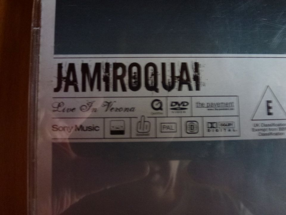 JAMIROQUAI On Stage Live in Verona DVD in Pünderich