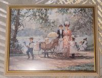 Gemälde mit Rahmen 52x67 Alan Maley - A Walk In The Park Saarland - Homburg Vorschau