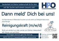 Reinigungskraft (m/w/d) in Otterndorf gesucht Niedersachsen - Cuxhaven Vorschau