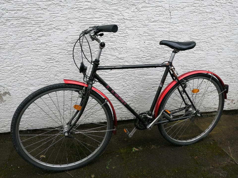 Herren Fahrrad Cross Bike 28 Zoll schwarz rot Mountain Trekking in Worms