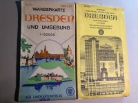 Alte DDR Karten, Dresden Wanderkarte und Stadtplan Brandenburg - Senftenberg Vorschau