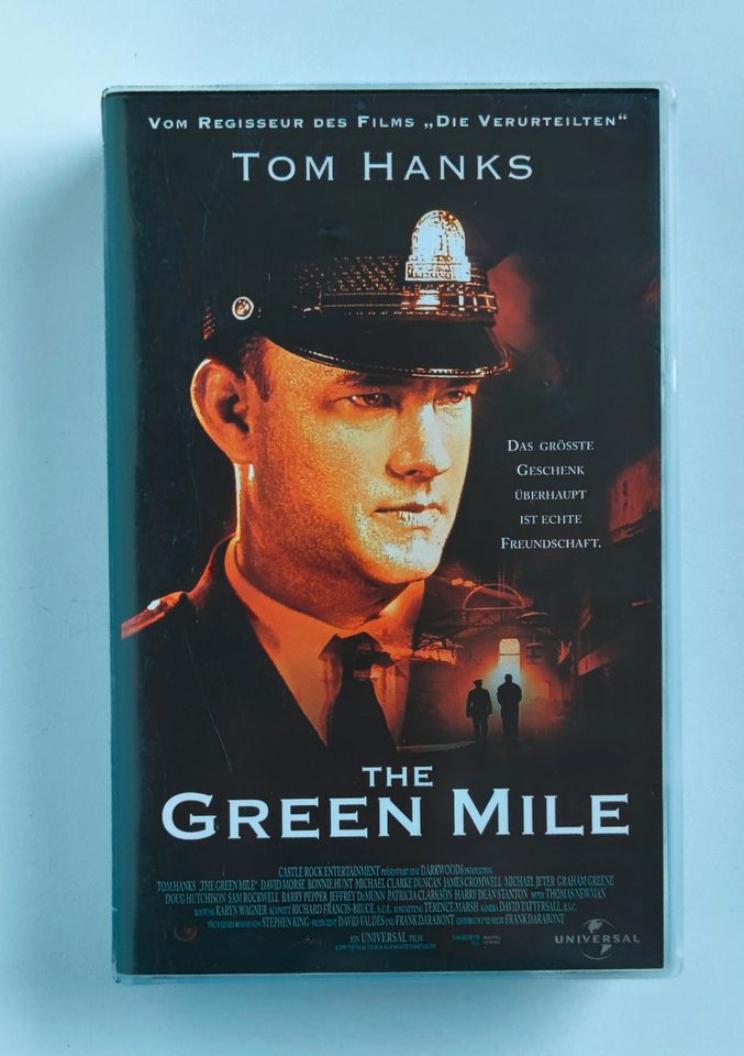 The Green Mile - Tom Hanks [VHS] Videokassette Film (1999) "Kult" in Oer-Erkenschwick