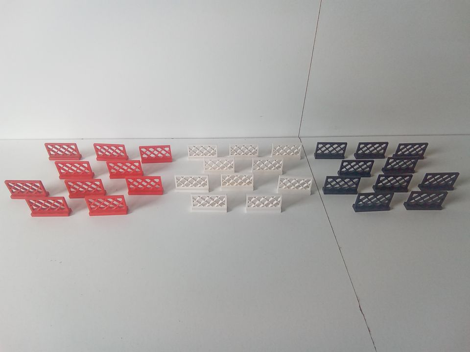 Lego Zaun Zäune Set 10 - teilig in versch. Farben je in Kitzingen