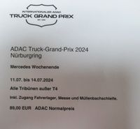 4 Tickets Truck Grand Prix 2024 Nürburgring Mercedes Wochenende Baden-Württemberg - Walddorfhäslach Vorschau