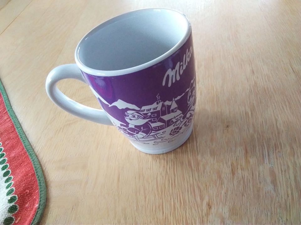 Milka Weihnachts Becher Edition N19 mit Kuh oder Schlüsselanhänge in Elsenfeld