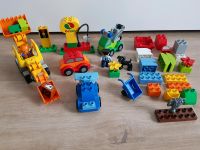 Lego Duplo Fahrzeuge, Baggerlader und Polizist mit Hund Nordrhein-Westfalen - Moers Vorschau