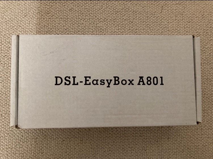 DSL EasyBox A 801 inkl Zubehör zu verkaufen in Köln