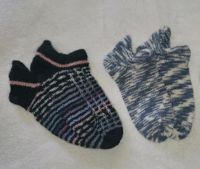 2 Paar Sneaker Socken handgestrickt Größe 38-39 Rheinland-Pfalz - Idar-Oberstein Vorschau