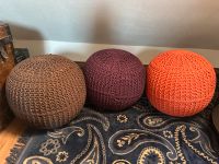 Strickpouf, Strickhocker, Sitzkissen Hessen - Solms Vorschau