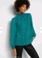 Chiffon Tunika Bluse Gr.46 Frankfurt am Main - Bonames Vorschau