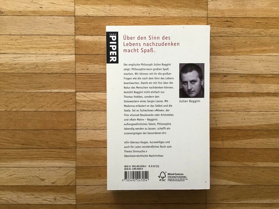 Buch Julian Baggini - Der Sinn des Lebens NEU in Frankfurt am Main