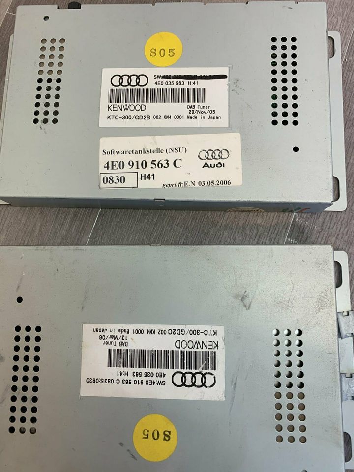 Audi S6 A6 4f DAB Tuner 4E0 910 563 in Erfurt