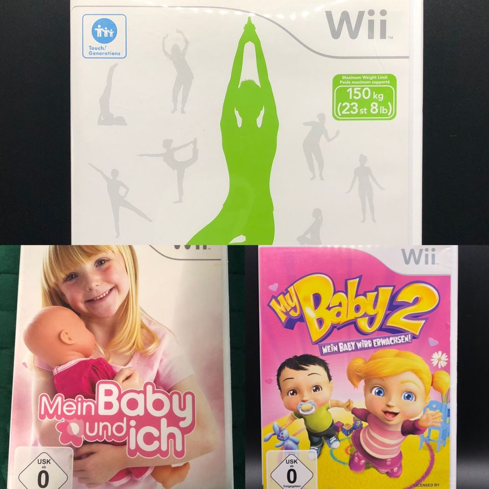 Wii fit Spiele mein Baby my Baby2 in Tellingstedt