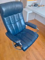 Stressless Ekornes Sessel Leder blau Düsseldorf - Unterrath Vorschau