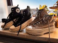 Converse Run Star Hike Plateau Gr 42 Schwarz beige Neuwertig Niedersachsen - Soltau Vorschau