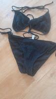 Bikini schwarz Lochmuster Baden-Württemberg - Schwieberdingen Vorschau