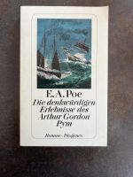 E.A. Poe: Die denkwürdigen Erlebnisse des Arthur Gordon Pym Schleswig-Holstein - Großhansdorf Vorschau