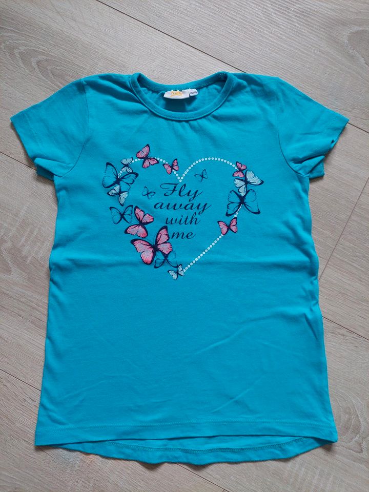 NEU T-Shirt Schmetterling Kids Gr. 110/116 in Hille