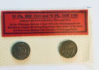 BRD: 50 Pfg 1949 J "BANK DEUTSCHER LÄNDER",50 Pfg DDR 1950 A Nordrhein-Westfalen - Eschweiler Vorschau