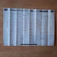 Modellflugzeug-Bauplan (HLW u. SLW) ASW22 Bayern - Hof (Saale) Vorschau