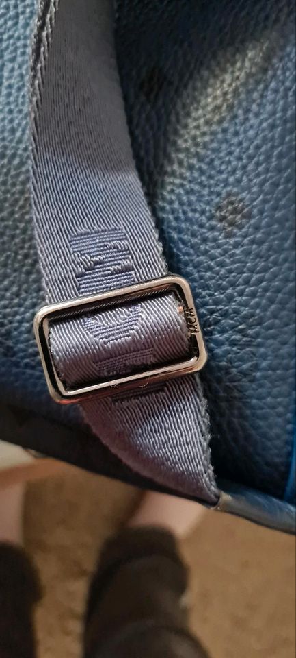 MCM Rucksack Backpack Blau in Rösrath