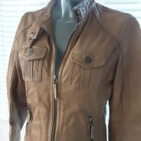 Lederjacke Bikerstil Oakwood Damenjacke Cognac braun Niedersachsen - Bassum Vorschau