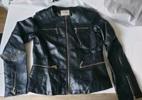 Damen Lederjacke XL Schwarz Gold Neu Nordrhein-Westfalen - Winterberg Vorschau