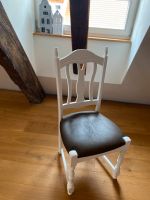 6 Stühle, Holz, antik, Lederbezug, neu lackiert, Kolonialstil Baden-Württemberg - Östringen Vorschau