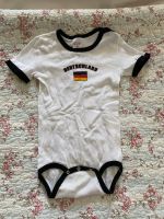 Body Gr. 80 Deutschland Fußball Trikot Baby Sanetta weiß Baumwoll Pankow - Prenzlauer Berg Vorschau