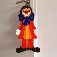 Großer Holz Hampelmann Clown 46x28cm Baby Spielzeug Bayern - Lindau Vorschau