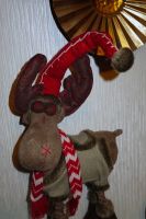 Xmas Weihnachten Rentier Elch Stoff Advent Figur 50cm Nordrhein-Westfalen - Hückeswagen Vorschau