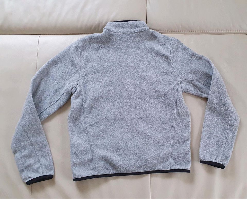 Sweatshirt, Fleecejacke für Kinder, Größe 140, decathlon, grau in Kösching