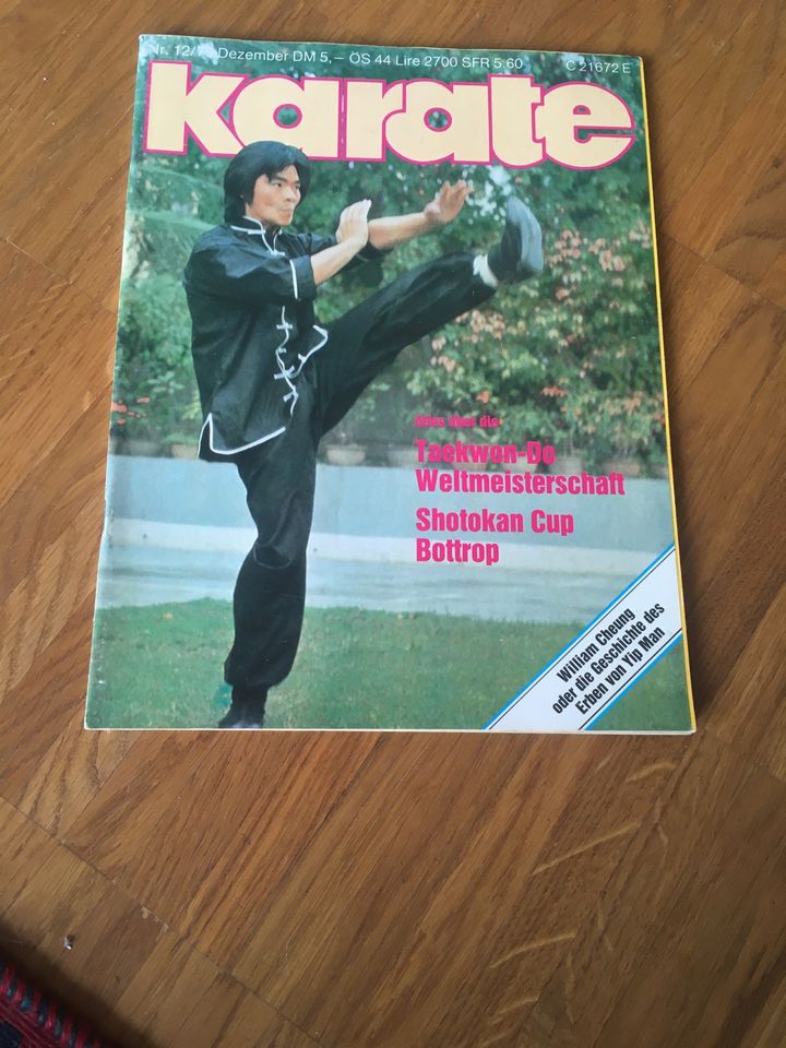 Bruce Lee Karate Journal von 1976 in Ravensburg