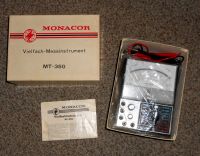 Multimeter MONACOR MT-350 neu Original-Karton mit Bedienungsanl Rheinland-Pfalz - Irmenach Vorschau