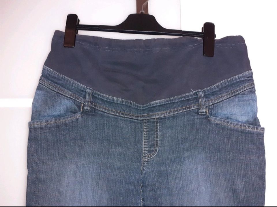 Hose Jeans jeanshose umstandsmode Schwangerschaft gr.42 in Geseke