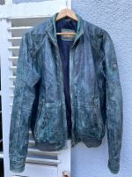 Lederjacke Herren blau Gr. 48 (M) Pierre Cardin Lammnappa München - Pasing-Obermenzing Vorschau