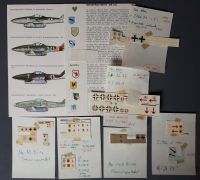 Decal-Sets für Plastikmodellbau 1:72 Flugzeuge Luftwaffe II. WK Münster (Westfalen) - Mecklenbeck Vorschau