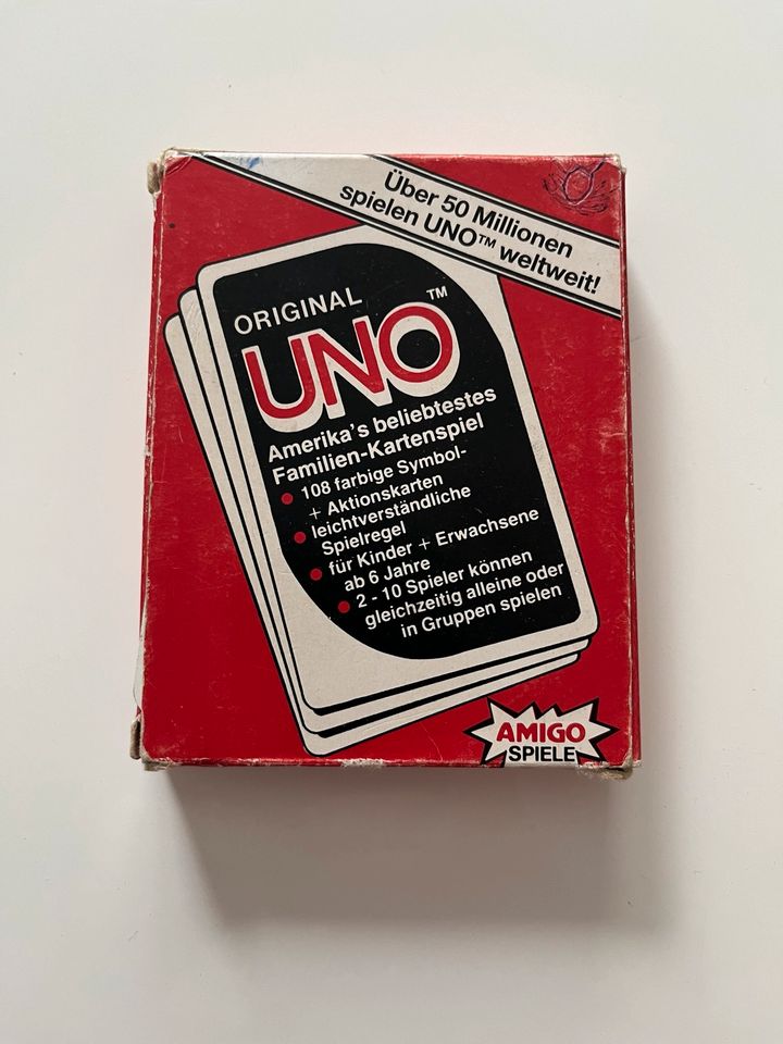 UNO Kartenspiel aus den 80er Jahren in Düsseldorf