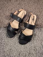 Sandalette Riemchensandalen Sandalen Caprice Schwarz Gr. 40,5 Hessen - Bad Wildungen Vorschau
