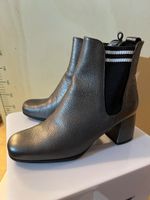 Gadea Damen Leder Stiefel Stiefeletten in silber grau Gr.39 TOP Bayern - Starnberg Vorschau