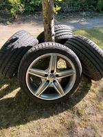 W211 Original E63 AMG Felgen (18 Zoll) mit Sommerreifen Hamburg-Nord - Hamburg Fuhlsbüttel Vorschau