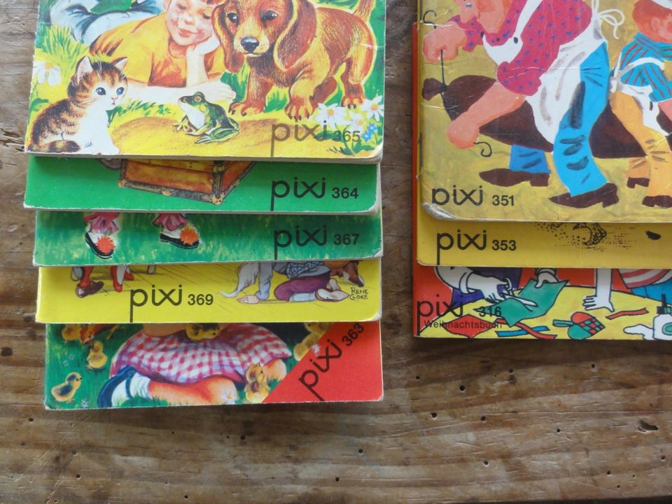 Pixi Kinder Bücher Konvolut Sammlung alt Vintage 50er 70er 80er in Krefeld