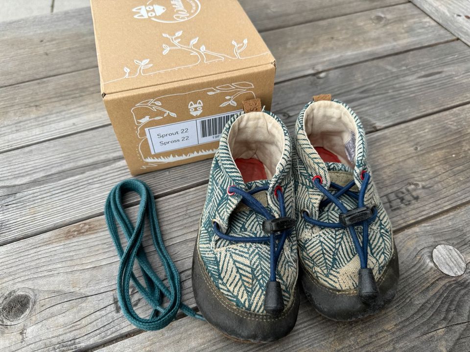 Wildling Barfußschuhe Größe 22 Spross in Pfakofen