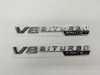 V8 2x Emblem Badge Auto 4MATIC BITURBO + C63 CLS GLA E63 E53 S63 Baden-Württemberg - Böblingen Vorschau